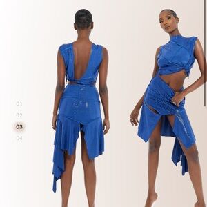 Coucoo Upsala top and matching skirt. Never worn. Size L.